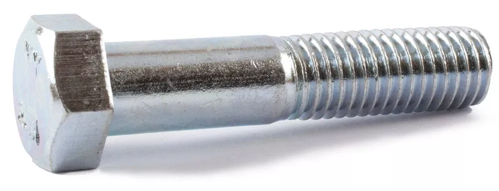 1/2-13 x 15 A307A Hex Bolt Zinc Plated