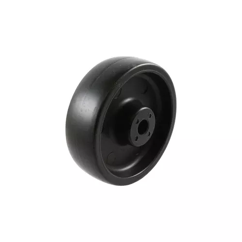 100mm Black Polypropylene wheel Plain Bore 100kg Capacity - W00G100