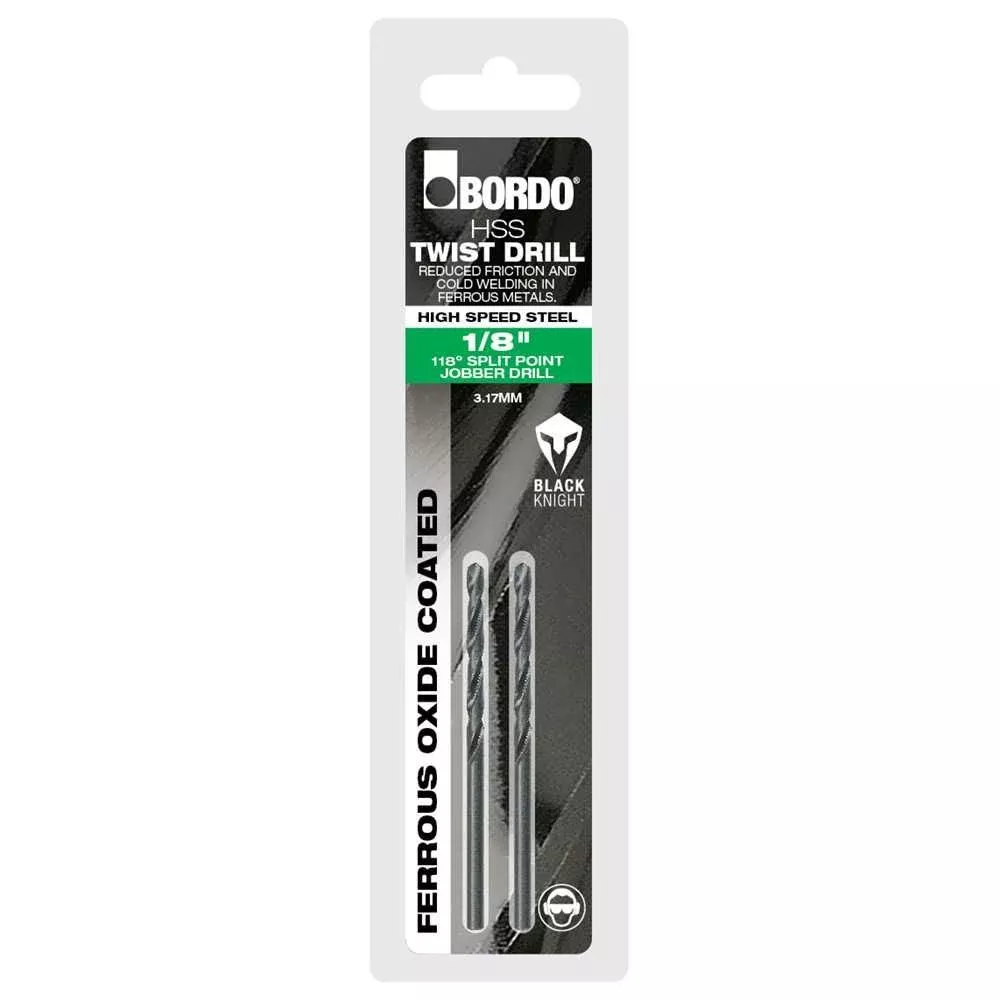 11/32" Black HSS Jobber Drill - Clam | Industrial Shed