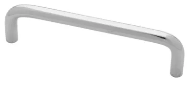 (12 Pack) 4" Wire Pull Polished Chrome