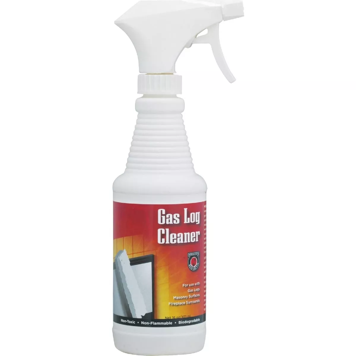 16 Oz. Trigger Spray Gas Log Cleaner - Powerful Soot Remover