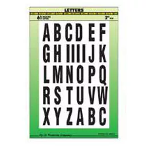 2" Stick OnLetters and Symbols