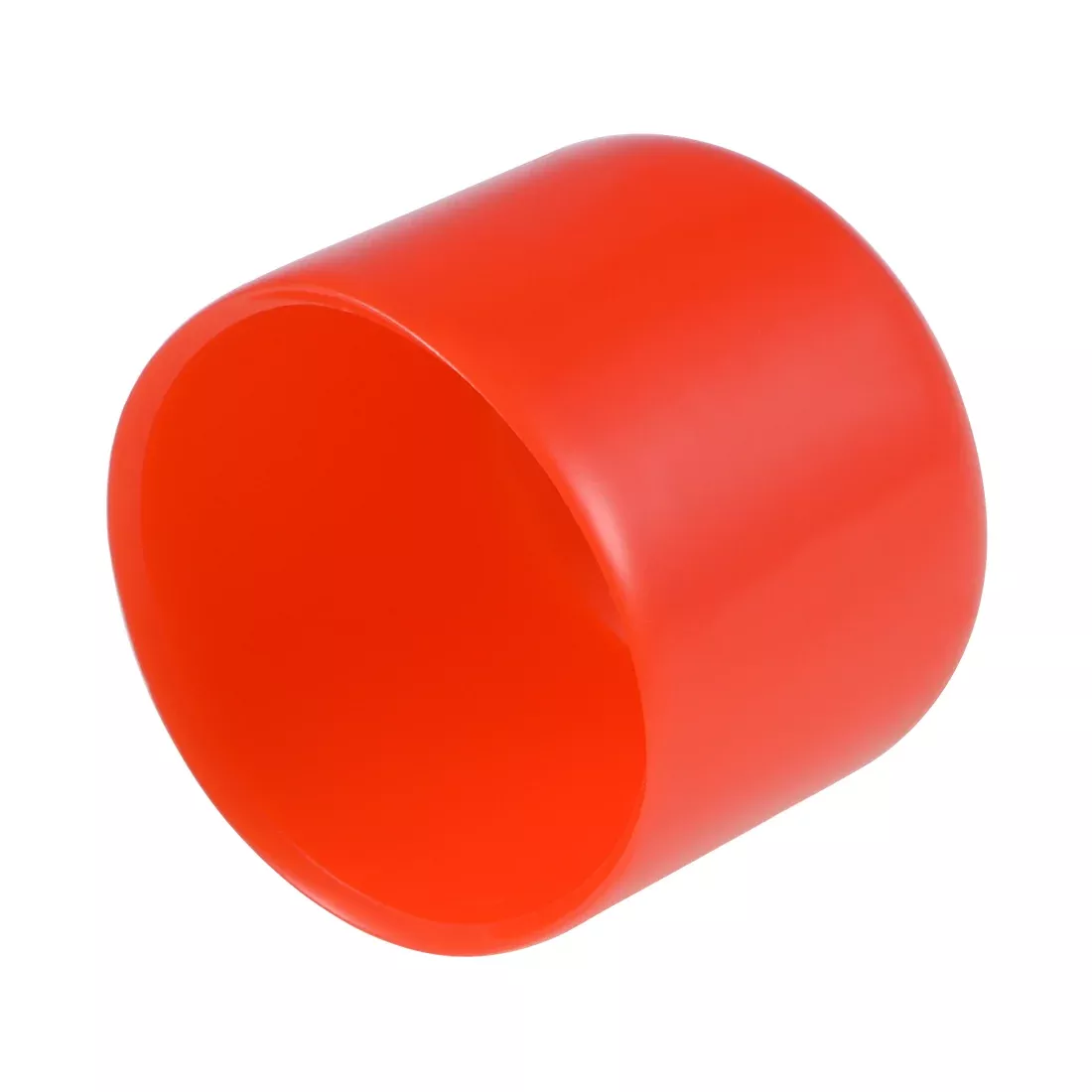 20pcs 33mm Round Red Vinyl End Cap Screw Thread Protector Rubber Caps