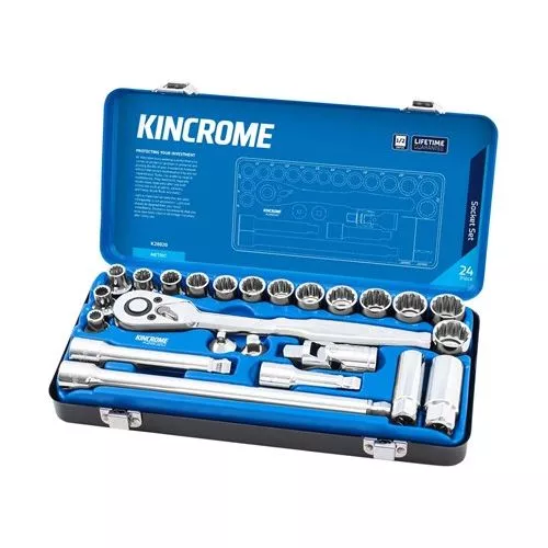 24P Socket Set | K28020 | Kincrome Trade Range AU