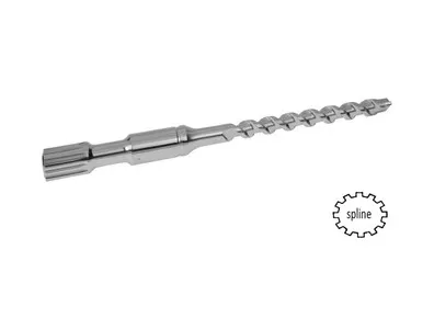 3/4" x 36" Quad Spline Bit, Each