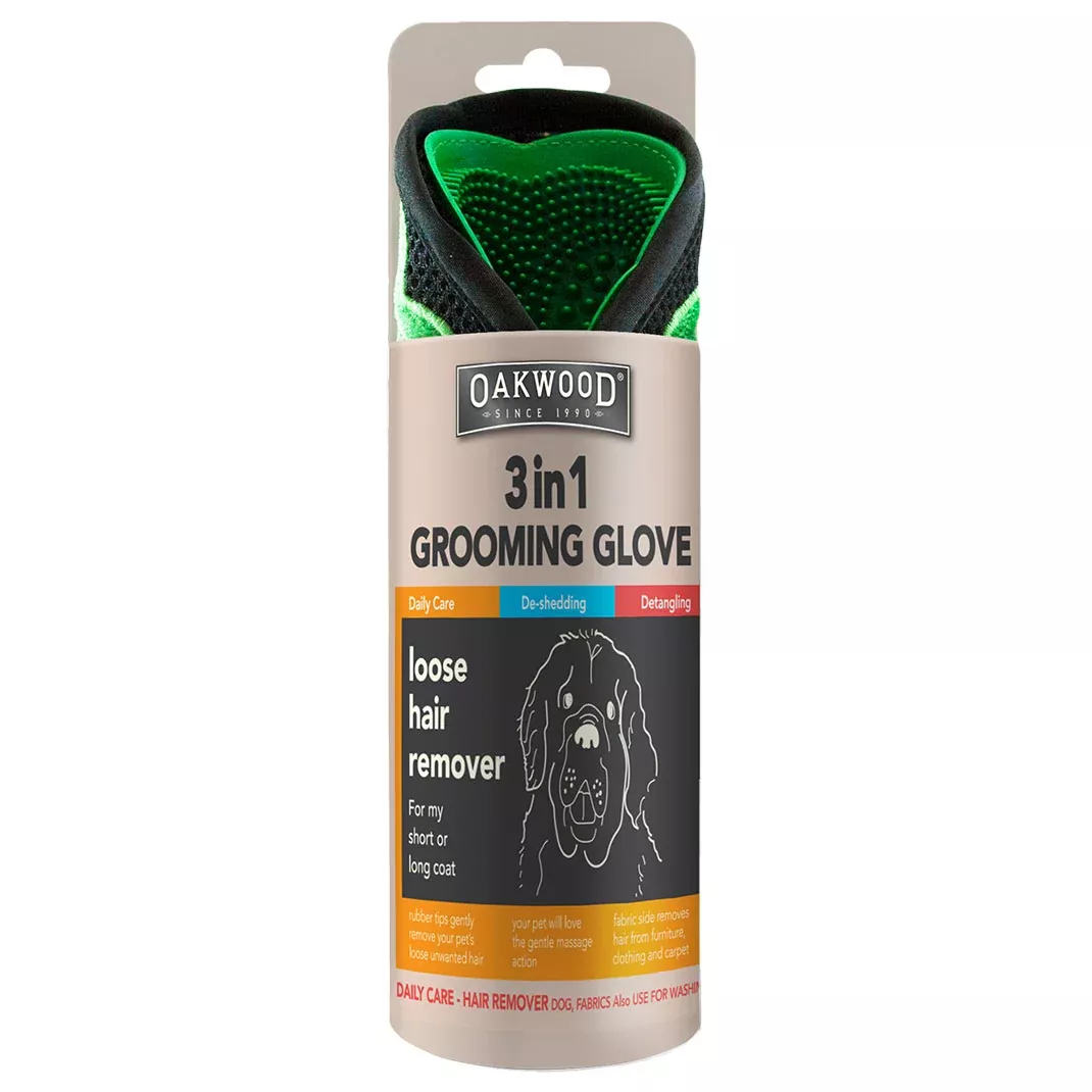 3-in-1 Grooming Glove | Oakwood