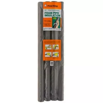 4-Pack 3-Ft. Foam Pre-Slit Pipe Insulation