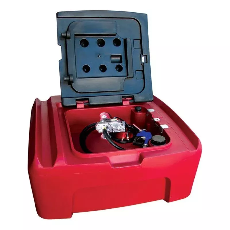 400L Lockable Poly Tank Complete with M150Sa 12V Diesel - L40049GA