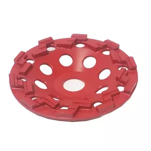 5" Red Low-Profile Grinding Diamond Cup Wheel