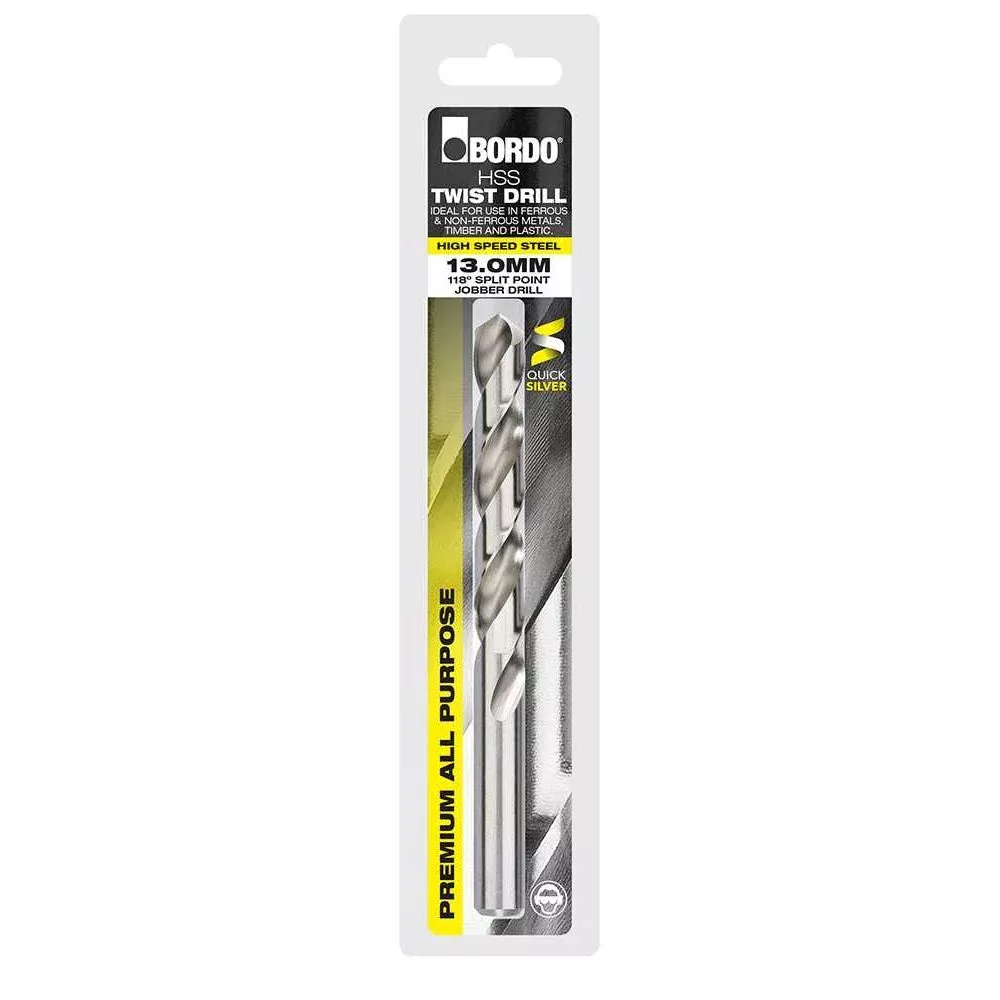 7mm Bright HSS Jobber Drill - Clam - Industrial Shed Au