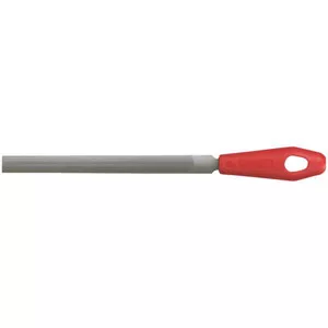 8" Half Round Double Cut Bastard File w/ Handle