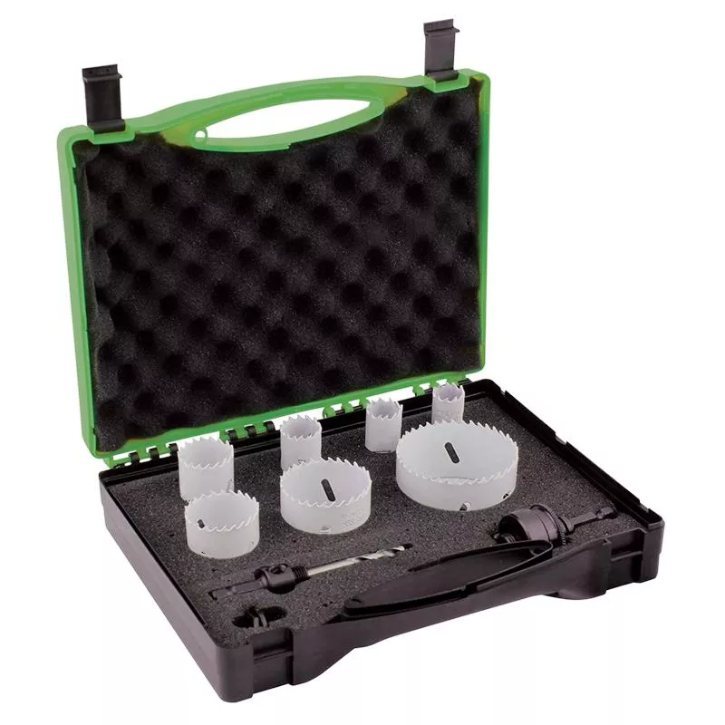 9 Pc Electrical Holesaw Kit | Bristol BTWEL9