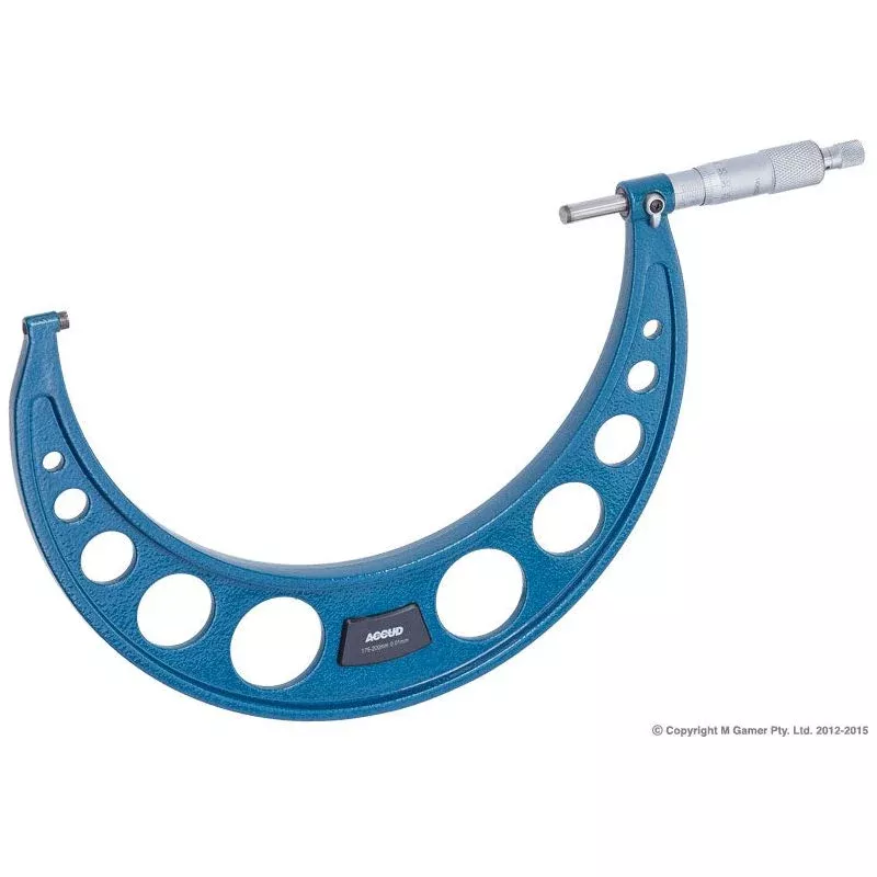 Accud 175-200mm - Outside Micrometer | Industrial Shed