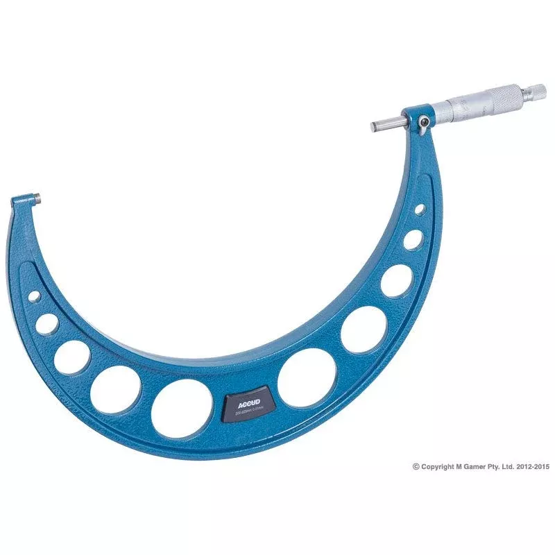 Accud 200-225mm - Outside Micrometer | Industrial Shed