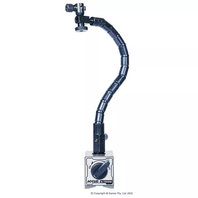 Accud 80KGF Flex Arm Magnetic Stand | Industrial Shed