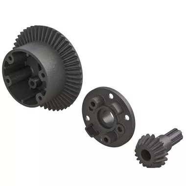 ARRMA AR310802 Diff Case/49T Main Gear/17T Input Gear Set : Granite Mega /Serton Mega