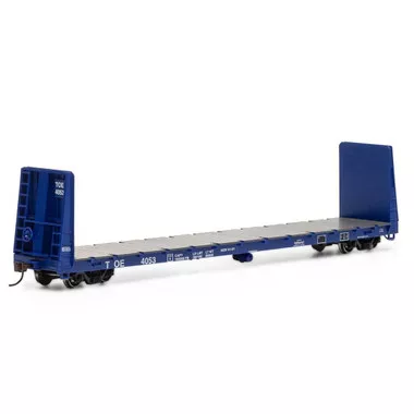 Athearn ATH17222 60' Bulkhead Flat Car - Texas / Oklahoma & Eastern # 4053 HO Scale