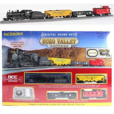 Bachmann 00825 Echo Valley Express Electric Train Set w/Digital Sound SetHO Scale
