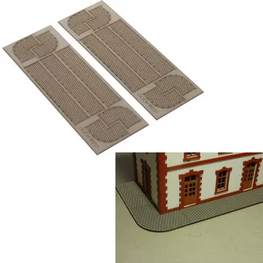 Bachmann 39105 Hexagon Sidewalk HO Scale