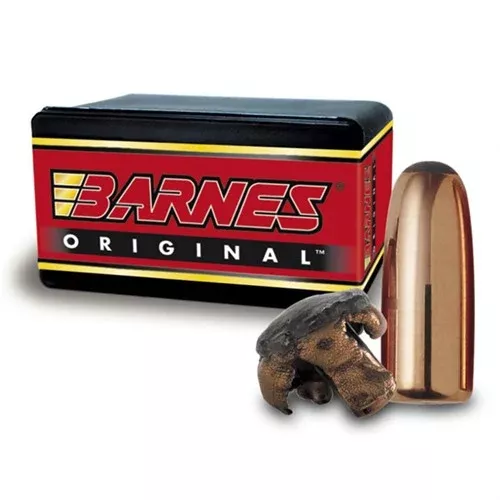 BARNES BULLETS ORIGINAL™ 458 CALIBER (0.458″) FLAT NOSE FB RIFLE BULLETS