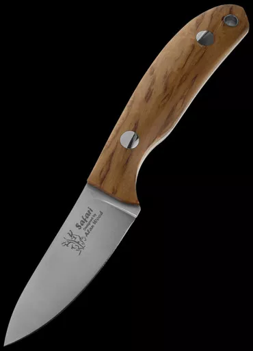 Casstrom Safari Mini Hunter Curly Birch Fixed Blade