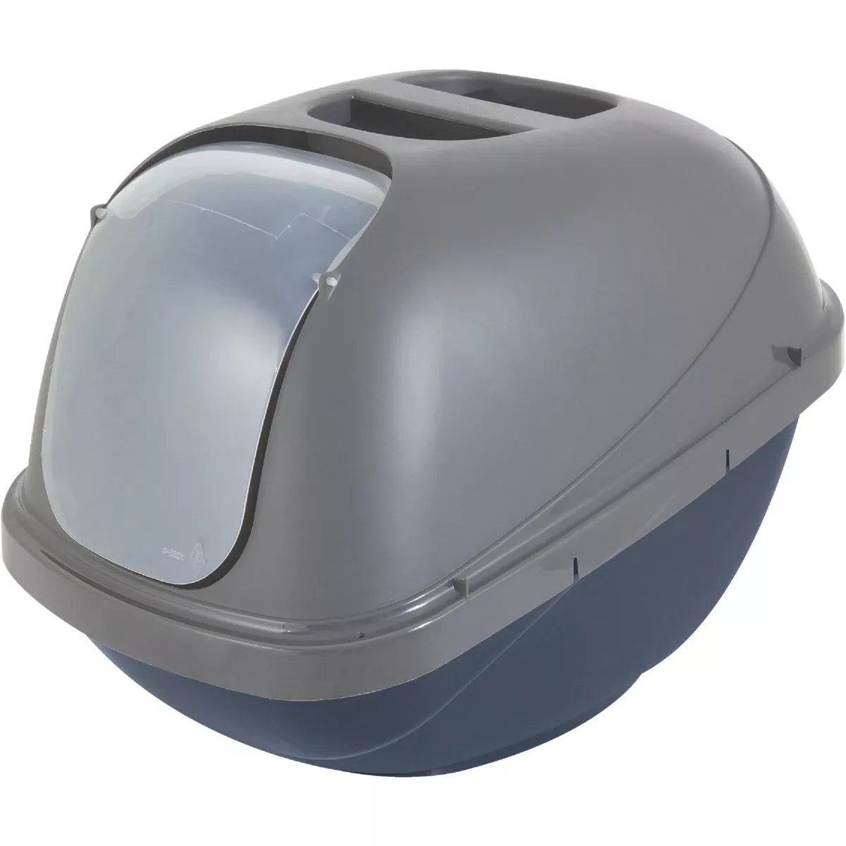 Cat Litter Pan, Hooded, Plastic, L