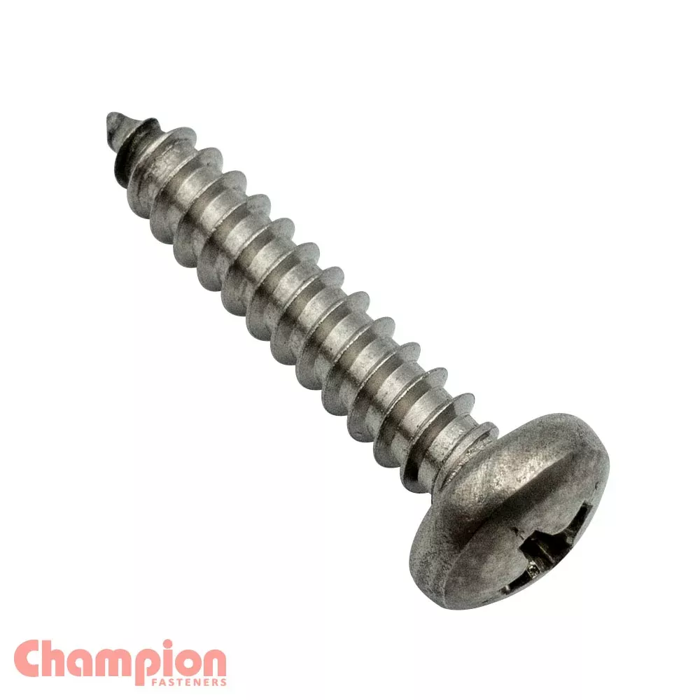 Champion Self Tapping Screws Pan Phillips Stainless… | Industrial Shed