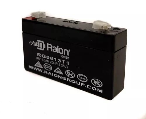 Criticare Systems 503 Pulse Oximeter Replacement 6V 1.3Ah Battery
