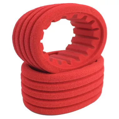 DE Racing Red Closed Cell Inserts : Regulator & Mini G6T Rear Tires (2 Pcs)