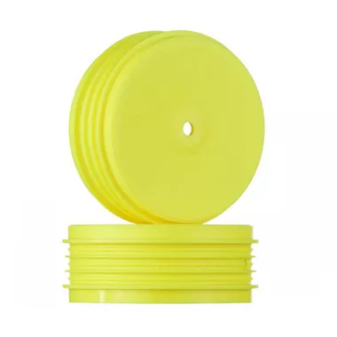 DeRacing Speedline Plus Buggy Wheels / Rims Fr Yellow TLR 22 2.0 ( 2 )