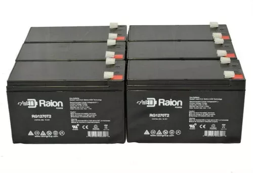 Digital Security 12V 7Ah Fire Alarm Battery (6 Pack)