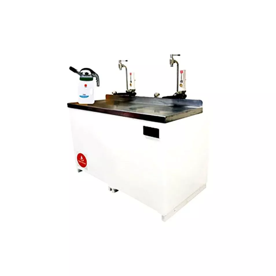 Double Modular Bench Oil Tank with Samoa Equipment | Shop Now