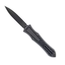 (From Collection) Hawk, Grant & Gavin Deadlock Ti Model C 2022 OTF Automatic Knife Titanium & Carbon Fiber 20CV Blade
