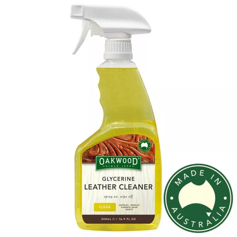 Glycerine Leather Cleaner 500mL | Oakwood