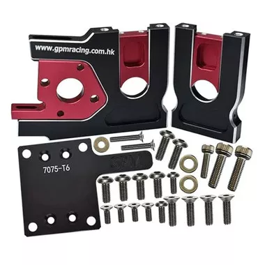 GPM Alum 7075-T6 Quick Release Motor Base Black : Sledge
