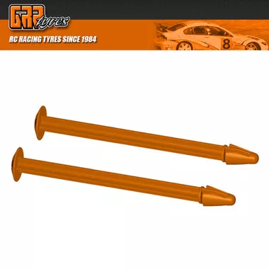 GRP GG01PIN 1:8 Buggy - PIN Wheel ORANGE(2 Pcs)