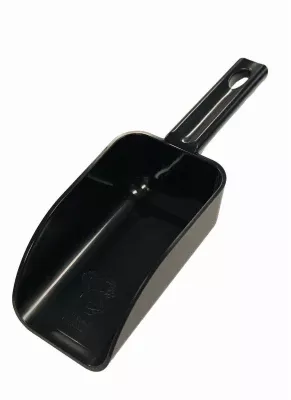 Hand Scoop, Poly, 3.5 In., 16 Oz.
