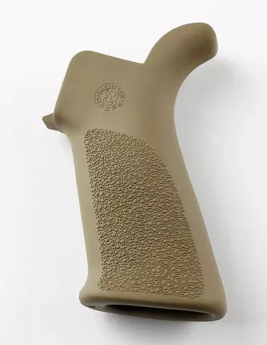 Hogue AR-15 / M16 OverMolded Rubber Beavertail Grip - Desert Tan
