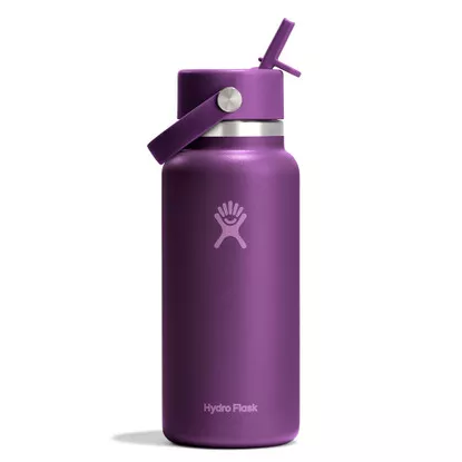 Hydro Flask Wide Flex Straw Cap Beachplum 32oz (W32CFS526)