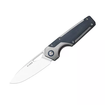 Kizer Serpentine Titanium Blue Richlite (Ki3759FDA3)
