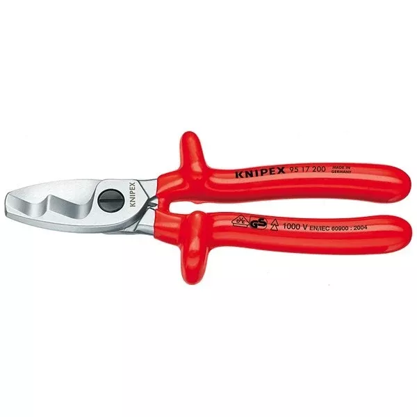 KNIPEX - 1000V Cable Shears 200mm (AF) | 9517200