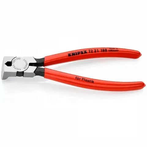 KNIPEX - Diagonal Cutters for Plastics 160mm | 7221160