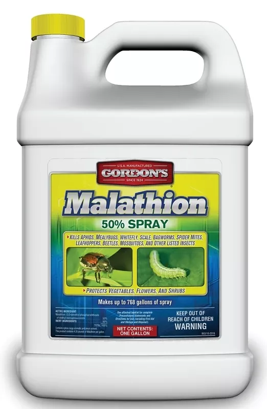 Liquid Insecticide, 50% Malathion, 1-gallon Concentrate