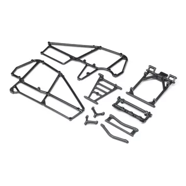 Losi LOS-2424 Cage Set, Black for 22S Sprint