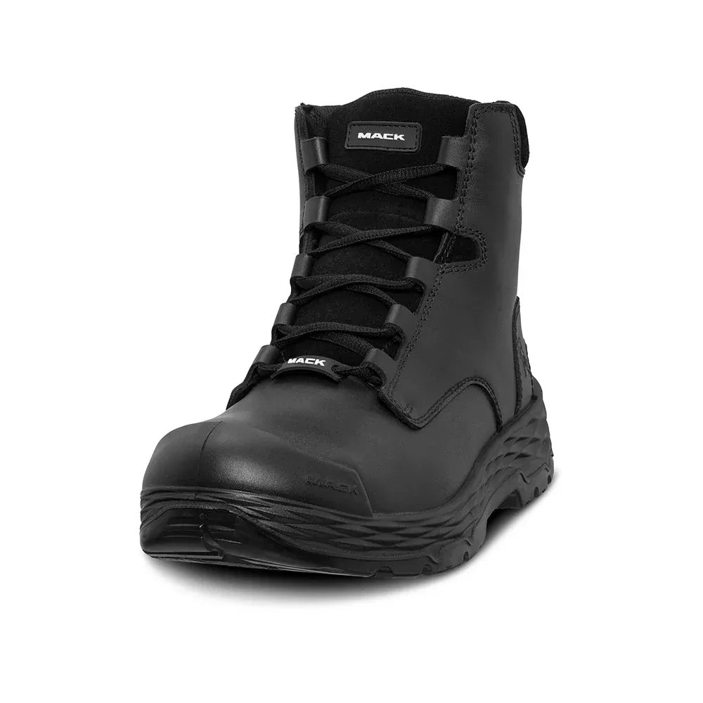 Mack Force Lace-Up Safety Boot, Black, Size 10.5 MK00FORCEBBF105