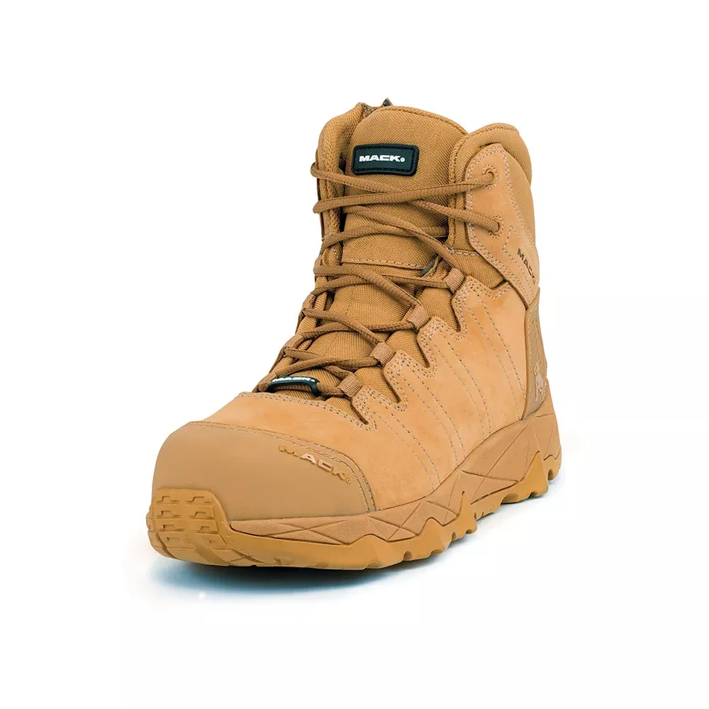 Mack Octane Zip-Up Safety Boot - Honey - Size 6.5 MKOCTANEZHHF065