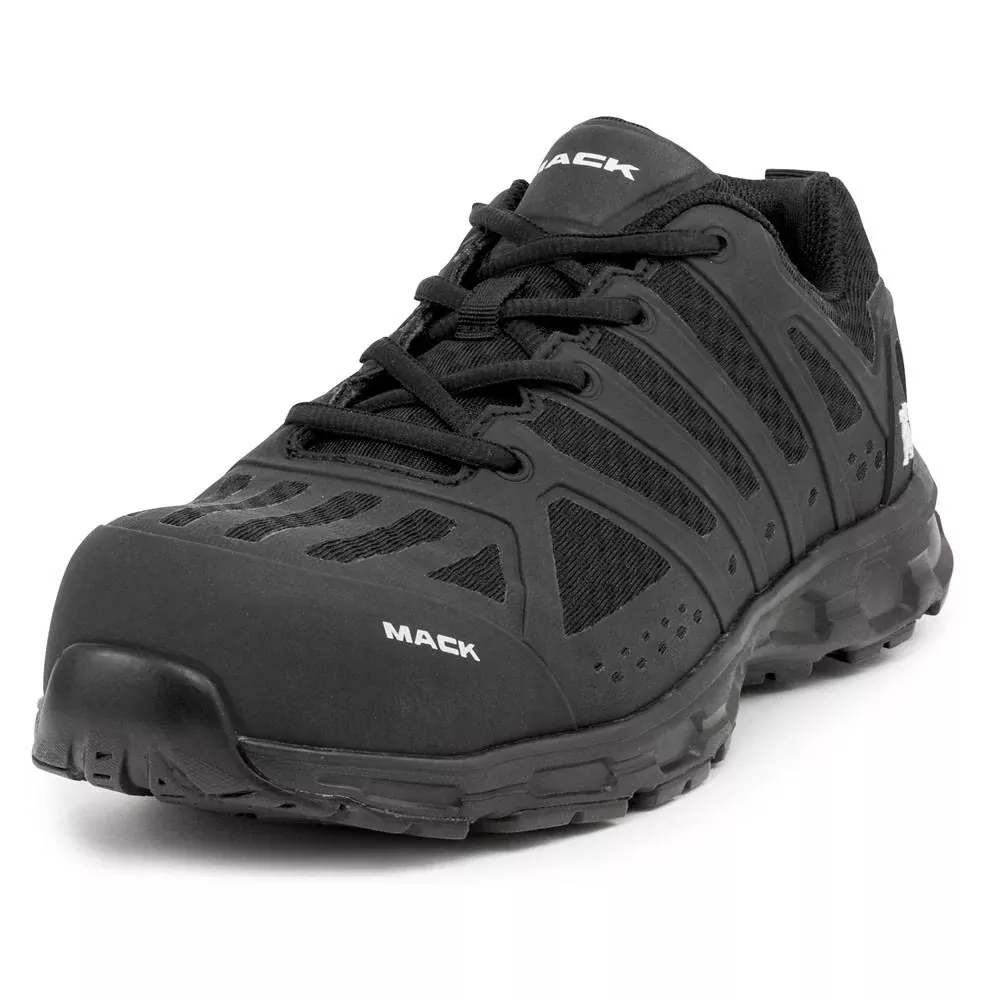 Mack Vision Athletic Safety Shoe Black Size 4 MKVISIS1PBBF040