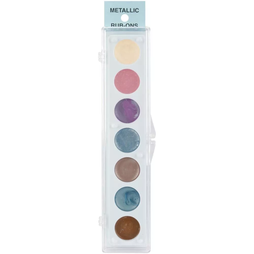 Metallic Rub-ons Kit #3 Metallic – Blue Tag