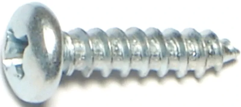 Midwest Fastener 3240 Zinc Plated Tapping Screw 8 X .75 In.