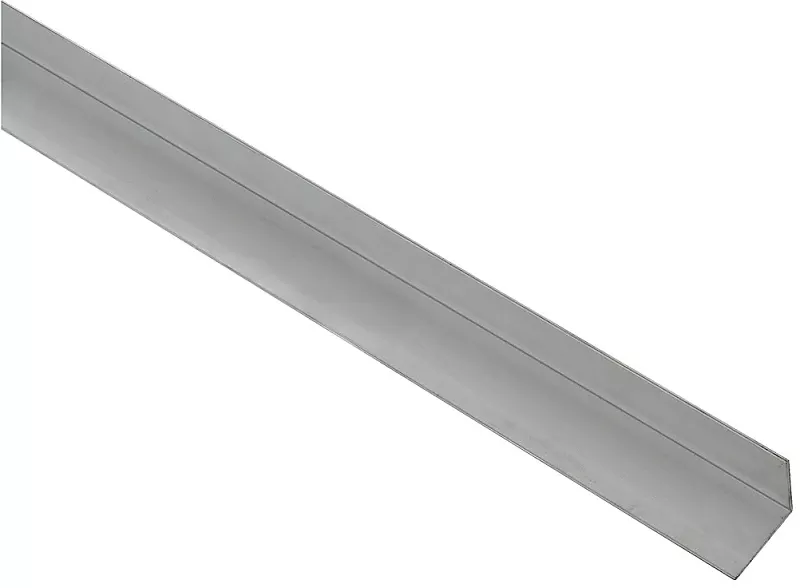 Mill Aluminum Flat Angle, 1-1/2 X 1/16 X 48 In.